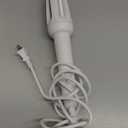 Auto Hair Curler, Automatic Curling Iron with 4 Temperature & 3 Timer, Automatic Shut-Off, Anti-Scald, Anti-Tangle Rotating Curling Wand for Hair Styling, White