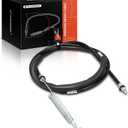 A-Premium Rear Passenger Side Parking Brake Cable Assembly Compatible with Chevrolet, GMC and Cadillac Models: Tahoe Suburban 1500 2000-2004, Avalanche 1500, Yukon, Yukon XL 1500, Escalade ESV EXT