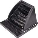 NDS 1200DSG Square Catch Basin Drain Downspout Grate, Fits 12-Inch Square Catch Basin Drain, Riser, or Low-Profile Adapter, 12-Inch, Plastic, Black