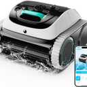 WYBOT C1 Cordless Robot Vacuum for Inground Pools, Grey with White