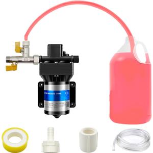 RV 3-Way by-Pass Winterizing Waterizing Water Systerm Antifreeze Pump Converter Kit, RV Water Pump Valves Replacement, 1/2" NPT