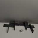 Floating Shelf Bracket 3/8" Thick Heavy Duty Shelf Brackets 4 Pack Free Hanging Countertop Support Bracket 8" Lx2.5 W Floating Wall Brackets for Cabinets, Granite, Dishwasher, Bench Seats Vanities