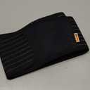 AZMED Maternity Belt Back Support - Adjustable Abdominal Binder for Pregnancy - Belly Band for Pelvic, Waist & Lower Back Comfort - Fits Up to 46 Inches - Black