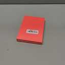Hamilco Colored Scrapbook Cardstock Paper 5x7 Card Stock Paper 65 lb Cover 100 Pack (Punch Red)