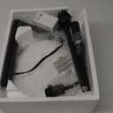 Floor Lamps for Living Room Black, 71" Tall Pole Bedroom Light, Bright Floor Lamp with Adjustable Reading Light, Simple Standing Lamp, White Plastic Lampshade, 3-Way Rotary Switch, Modern Mid-Century