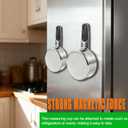 Magnetic Handles 7 Piece Stainless Steel Measuring Cups, Black, Kitchen Gadgets for Measure Liquid and Dry Ingredients, Cooking & Baking