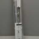 LazBlinds No Tools No Drill 1" Vinyl Mini Blinds, Cordless Blinds for Windows, Light Filtering Horizontal Window Blinds & Shades, 24" W x 48" H, Grey