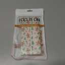 Christmas Phone Case for Google Pixel 8 - Clear Transparent Soft TPU Protective Cover with Xmas Gingerbread Man Pattern, Shockproof Cute Case for Boys Girls (6.2 Inch)