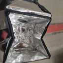 Stray Animal Shelter (Cat Heater ) Color Grey , Size S/M ( Aluminum Foil Inner Wall material ) Pearl Cotton ( Filling Layer )