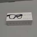 NILUTO Upgraded AI Smart Glasses with Camera 8MP HD1080P Video Glasses with Camera and Audio -Video Recording Glasses with Audio, Video Glasses, Real-Time Translation (Carbon Black)