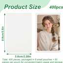 3 x 400 Pack Photocard Sleeves 58x89mm Clear Card Protectors