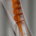 Upgraded Auger Drill Bit for Planting 4 X 32 Inch Garden Soil Auger Bit for Hole Digger Post Hole Auger for Plantings Bulb, Plants, Flower, Building Fences- Fit 3/8" Hex Drill