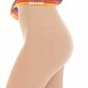 Shaping Shorts Women High Waisted Shapewear Strong Tummy Control Boyshorts - 1300-SS (Small, Beige)