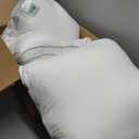 Pillows King Size Set of 2, Gusseted Bed Pillows for Sleeping 2 Pack, Luxury Hotel Quality, Supportive King Pillow with Soft Down Alternative for Back Stomach Side Sleepers,Machine Washable (Grey)