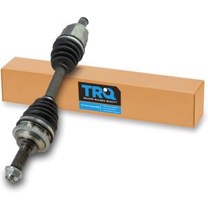 TRQ Front Left CV Axle Shaft Assembly Drivers Side Compatible with 2006-2009 Ford Fusion 2006 Lincoln Zephyr 2006-2008 Mazda 6 Mercury Milan
