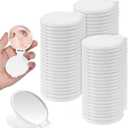 80pcs Compact Mirror Bulk Mini Round Folding Mirror Portable Pocket Mirrors Travel Makeup Mirrors for Purse Compact Circle GlassMirror Mini Foldable for Women Girls Daily Use Mothers Day Gift Favor