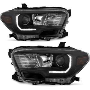 for 2016-2022 Toyota Tacoma Trd Headlights Chrome Pair