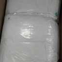 SNUG&COZY Luxury Goose Down Feather Pillow Inserts - 20x20IN, Double Layered Down-Proof Design, Ultra-Soft Cover, High Fill Weight, Pack of 2, White