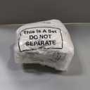 2 Pcs 26 x 18 Inch Unstuffed Pouf Cover Ottoman Foot Rest - No Filler, Faux Rabbit Fur Foot Stool Floor Bean Bag Floor Chair Storage for Living Room Bedroom Home Decor(Beige)