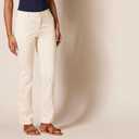 Amazon Essentials Women's Straight-Fit Stretch Twill Chino Pant, Light Tan, 14