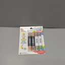 Pikk-it Quad Highlighter - 4 Colours (2 Per Side), Chisel Tip - No Bleed & Quick Dry - Pack of 4
