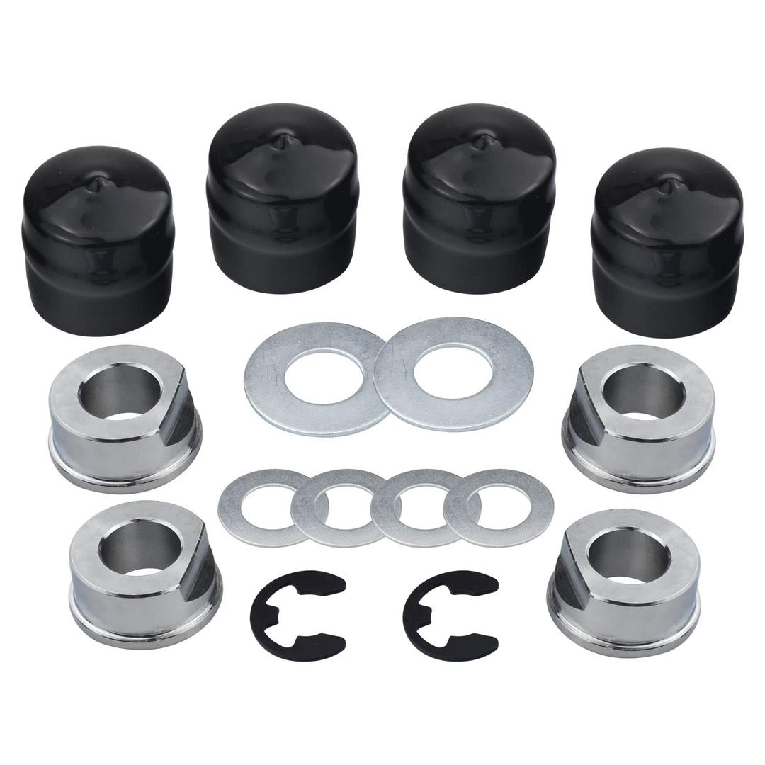 532009040 9040H Front Wheel Bushing to Bearing Conversion Kit for Craftsman Poulan AYP Husqvarna 532124959 121748X 121749X 12000029 - Also for John Deere M123811 M123253 R27434 24H1398 Z9972H.