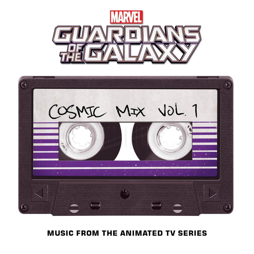 Marvel's Guardians Of The Galaxy: Cosmic Mix Vol. 1 Music from the Animated TV Series, Audio Cassette