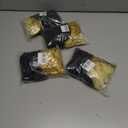 4 x JOJO FLY 50 Pcs 12 Inches Black and Gold Balloons, Gold Confetti Balloons, Gold Metallic Balloon, Hollywood, Birthday Party Decorations, Graduation Balloon Garland Arch Kit, New Years Eve Decorations