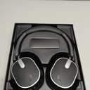 Active Noise Cancelling Headphones,120H Playtime Bluetooth 6.0 Wireless Headphones with Power Display & 6-Mic ENC Calls, 360 Spatial Audio Over Ear Headphones Foldable Headset for Travel Office Game (Black)