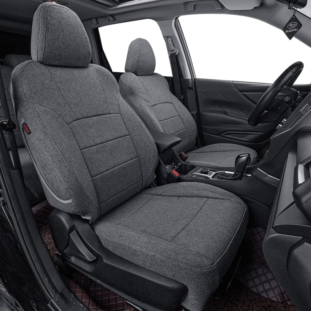 coverdream Tucson Car Seat Covers Custom Fit for 2022 2023 2024 2025 Hyundai Tucson Petrol (XRT,SE,SEL,N Line,Limited),Full Coverage Polyester Seat Protector(Full Set,Gray)