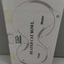 Heated Cat Bowl for Outdoor Cats in Winter, Heated Water Food Bowl with 2 Stainless Steel Bowls 23 OZ Each, Waterproof Heated Pet Bowl for Outside Cat Dog Bird, No More Frozen Food or Water.