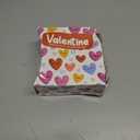 Valentines Day Gifts for Kids Classroom Bear Squishes, School Party Favors Exchange with Cards 24 PCS (Red)