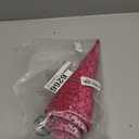 6 Pcs 12" 10" 6" Pink Valentines Cone Tree Decorations Velvet Pink Glitter Table Decor Flocked Farmhouse Tiered Tray Ornament Valentines Xmas Tree for Home Holiday Entryway Tabletop Centerpiece Decor