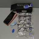 NOVIVON 6 Pack Reading Glasses with 6 Cases  Blue Light Blocking Readers for Women & Men, Computer eye glasses, Cheaters