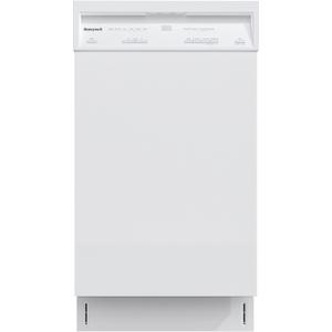 Honeywell 18 Inch Dishwasher with 8 Place settings, 6 Washing Programs, Stainless Steel Tub, UL/Energy Star- White