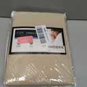 King Size Flat Sheet - Hotel Quality Top Flat Bed Sheet Only - Ultra-Soft, Comfy, Breathable & Cooling - Fade & Wrinkle Free - Easy-Care, Stain & Shrink Resistant Bedding - Easy-Fit & Oeko-Tex - Cream