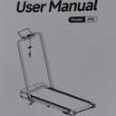 Acezoe 2-in-1 Foldable Treadmill with 3-Level 10% Incline, Walking Pad for Home Small Office, Compact Portable Under Desk Treadmill with Handle,Dual LED Display, APP & Remote, 300 lbs Capacity