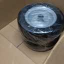 TEPU 11x4.00-5 Lawn Mower Tires Flat Free, Zero Turn Mower Front Tires, 11x4-5 Solid Tire With 3/4", 5/8" and 1/2" Bearings, 3.4"-5.8" Center Hub, 2Pack Gray, 350Lbs, For Residential and Commercial