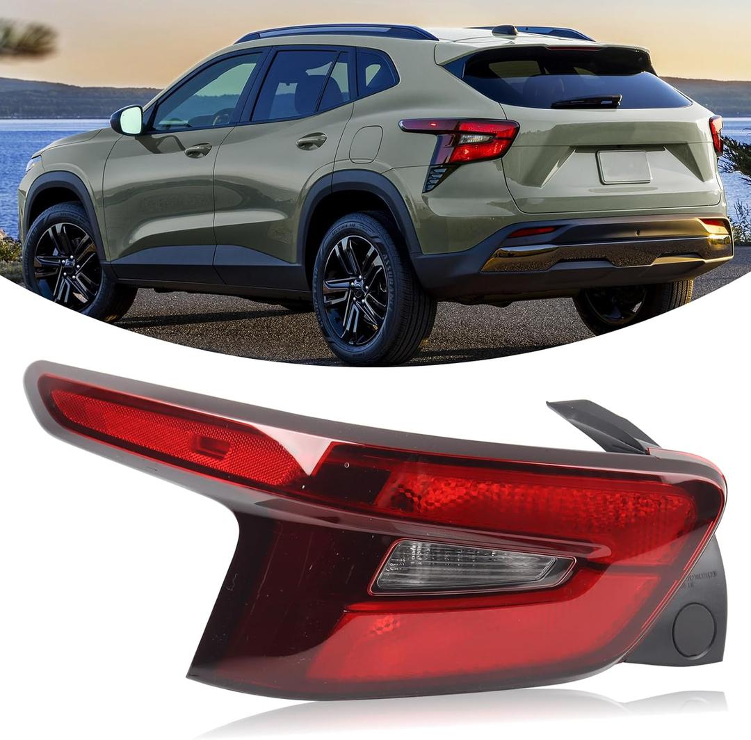 LH LED Outer Tail Light Compatible With 2024-2025 Chevrolet Trax rear Tail Lamp Left Driver Side 42865504