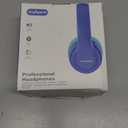 Kids Bluetooth Headphones, Lightweight Wireless Headphones for Kids, 85/94dB Volume Limited, 60 Hours Playtime, Bluetooth 5.3, Over-Ear Toddler Headsets with Built-in Mic-Blue