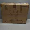 Vaunn Medical Shower Chair Bath Seat with Padded Arms, Removable Back and Adjustable Legs for Bathtub Safety (Wide Chair With Arms)