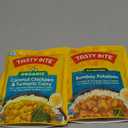 Tasty Bite Organic Coconut Chickpea & Turmeric Curry, and Bombay Potatoes, Best Before Dates:  August 31.2026, May 31.2026 