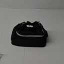 FlowFly Double Decker Cooler Insulated Lunch Bag Large Tote for Boys, Girls, Men, Women, With Adjustable Strap,Black
