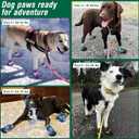 Dog Shoes for Small Dogs, Anti-Slip Dog Boots for Winter Snow, Hot Pavement, Dog Booties & Paw Protectors for Hardwood Floors Size 0