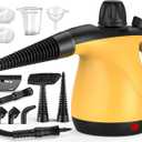 Pressurized Handheld Steam Cleaner for Home Deep Cleaning, Multi-Purpose Portable Steamer for Cleaning with 11 PCS Accessories for Dirt, Grease, Window, Car, Furniture, Bathroom, Couch, Tile and Grout