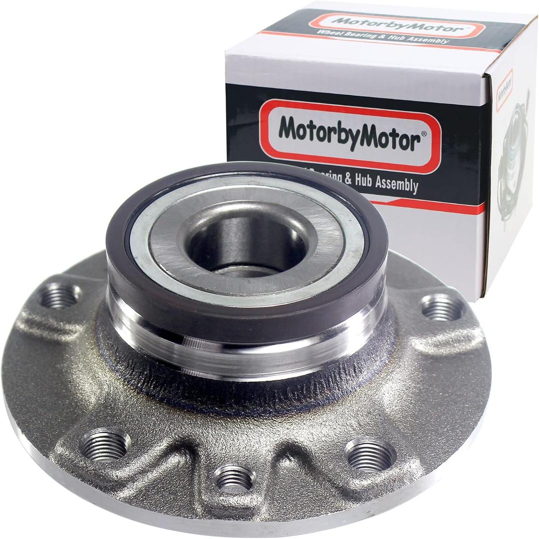 MotorbyMotor 512510 Rear Wheel Bearing and Hub Assembly fits for 2013-2016 Dodge Dart Low-Runout OE Directly Replacement Wheel Hub Bearing Assembly-All Models (1pcs)