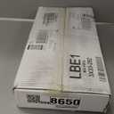 10Pack Carrara White Marble Pencil Liner Tile, 3/4" x 12" Honed Natural Stone Bullnose Tile Edge Trim Molding for Kitchen Backsplash, Bathroom and Shower Wall