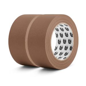 Bates- Gaffers Tape 2 Inch x 23 Yards, 2 Pack, Brown Gaffer Tape 2 Inch, Polyethylene-Coated Cloth, Non-Reflective, No Residue