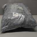 EMME Plush Shaggy Duvet Cover Set Queen Size 3 Pieces Fluffy Fuzzy Comforter Cover Set for Queen Bed Luxury Soft Bedding Duvet Covers (Grey, Queen)