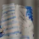 VitalCozy 12 Pcs Blue Christmas Kitchen Towels Hello Winter Dishcloths Snowman Gnomes Snowflake Tea Christmas Hand Dish Towels Let Snow Decoration for Baking Holiday Bathroom Xmas Home Gift Supplies